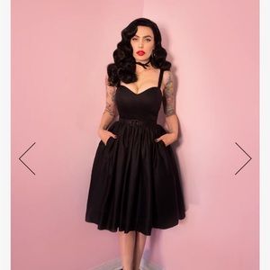 Vixen by Micheline Pitt sweetheart swing dress